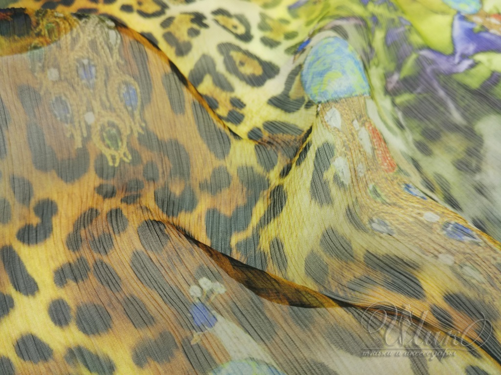 Ткань Шифон  Cavalli 44233 1