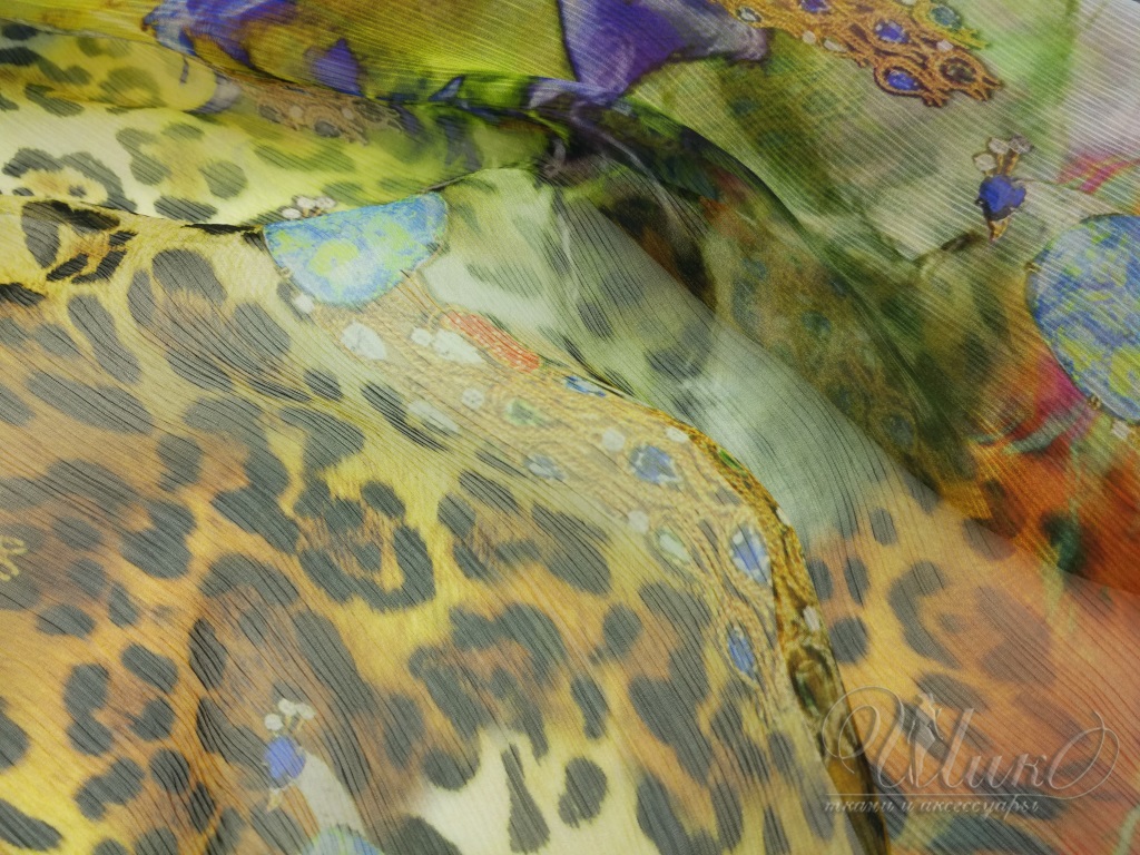 Ткань Шифон  Cavalli 44233 2